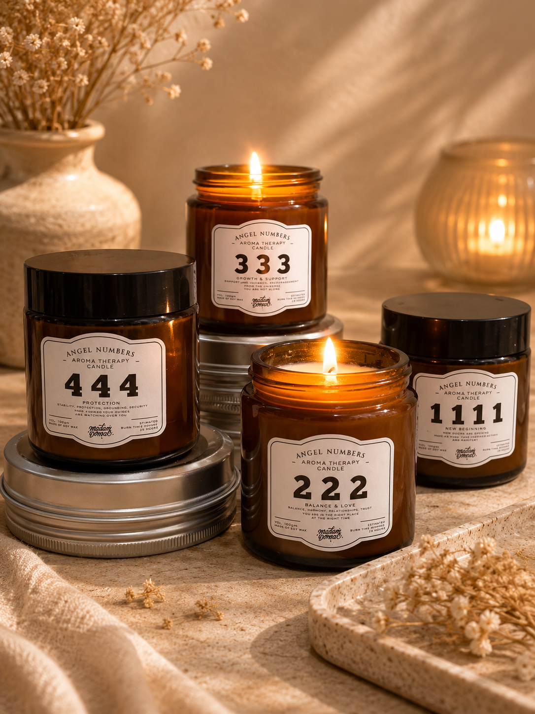 Meditation Candle Soy Wax 100gr